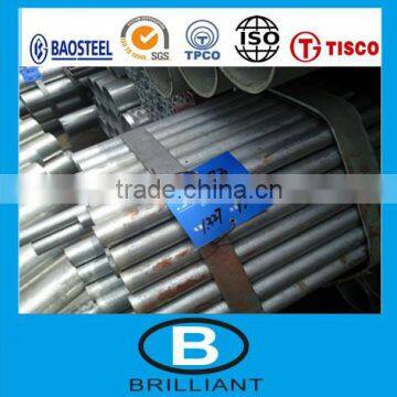 JIS/ASTM/AISI/EN standard Galvanized pipes galvanized tube galvanized steel pipes