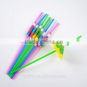 Plastic umbrella Straw For Party