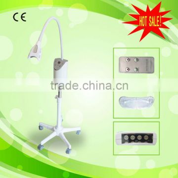 vertical model 4 pcs blue led lamp teeth whitening system tooth whitening