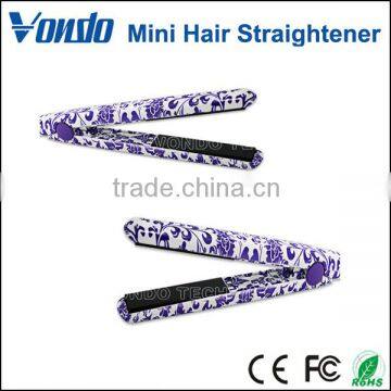Ceramic Material Mini Hair Straightener Professional Hairstyling Chinese Style Flat Irons Styling Tools