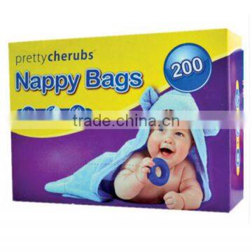 Recycled materials Very beautiful Baby nappy sacks Made in China