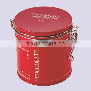 High Quality Round Tin Can Chocolate Tin Can Metal Tin Coffee Tin Chocolate Tin Box