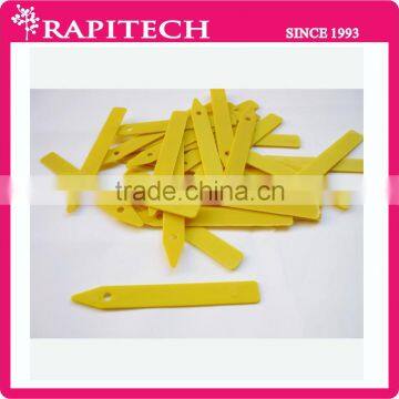 4 Inch Yellow Gardening Plastic Plant Tag Plant Label Plant Growing Marker photo-6
