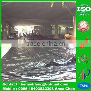 Plastic tensile membrane structure waterproof damp proof fish farm pond hdpe geotextile geomembrane liner price