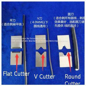 Pneumatic Multicore Cable Jacket Stripping Machine photo-2