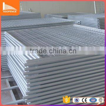 Hot-dipped galvanized pipe good price for construction fencing / australia temporary fence