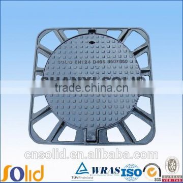 cast iron manhole cover with frames