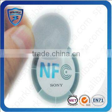 Hot Sell Printable 13.56mhz Ntag203 NFC Sticker Tag photo-2