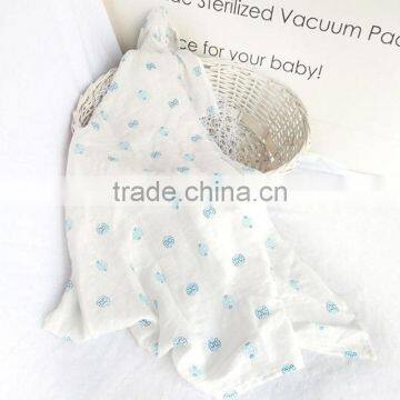 2017 Newest Baby Cotton Blanket/baby Muslin Swaddle Blanket photo-2