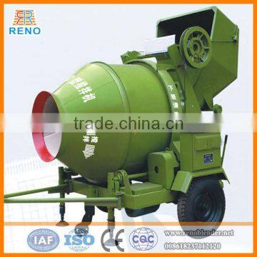 Factory price diesel concrete mixer with pump for sale