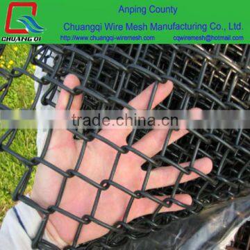 Black color High quality 5 foot galvanized chain link fence sports for residential or commmercial application