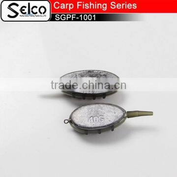 15g, 20g, 25g, 30g, 35g, 40g, 50g, 60g, 80g Carp Fishing Inline Method Feeder photo-3