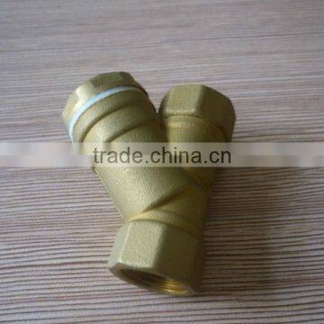 Yellow Brass Y Type Female Strainer Valve photo-4