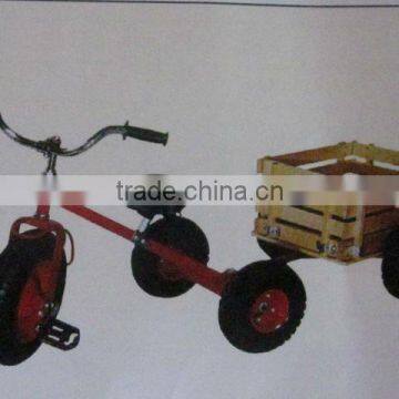 Children Tricycle with wagon