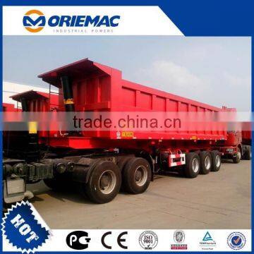 Self dump trailer 40 ton Tipper trailer axle low bed trailer