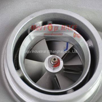 Mertop UPGRADE GT45 V BAND TURBO TURBOCHARGER COMPRESSOR 1000 HP CAPABLE T4 BIG photo-5