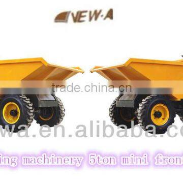 Cheap 2016 CE 5ton small front tipping site dumper