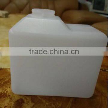 Customized Blow Molding plstic tank Water plastic cans oyster white