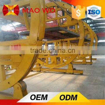 3 Axle 40ft Container Carrier Flatbed Semi Trailer for Sale photo-6