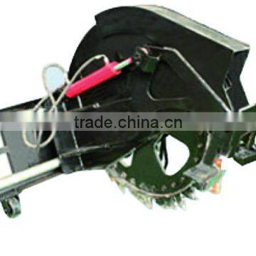 skid steer loader attachment disk type trencher,rock saw