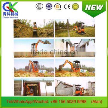 Mini 0.8ton Simple Flexible Narrow Hydraulic Crawler Excavator for Orchard Forest Farm photo-6