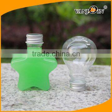 80ml Small Light Bulb PET Bottle With Metal Cap photo-5