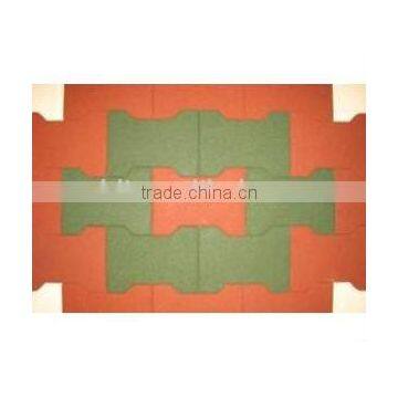Rubber tile