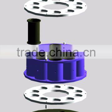 GSZ3000 Wet Mix Construction Shotcrete Spray Gunite Machine Spray Suppliers photo-6