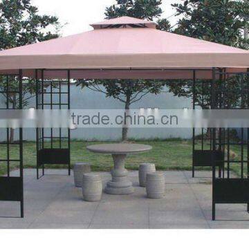 3x3 double roof metal outdoor gazebo