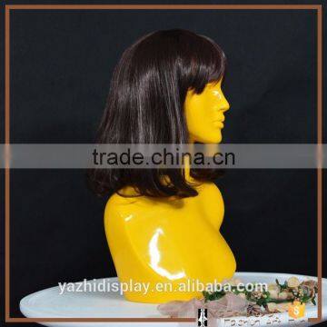 Hot Sale Fiberglass Female Mannequin Head for Wig Display photo-2