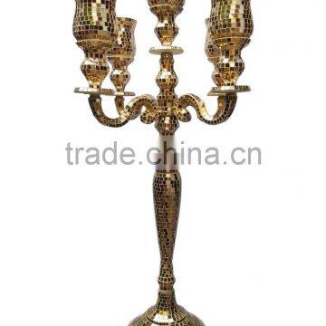 New Arrival ! Wedding Silver Candelabra, Candelabra Wholesale For Wedding Table Top Centerpiece