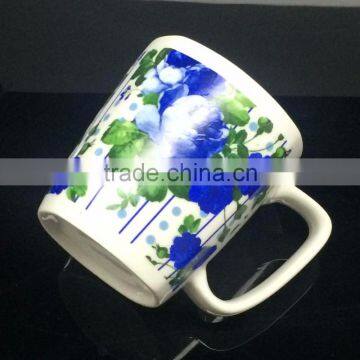 Square Porcelain Coffee Mug With Printing photo-3