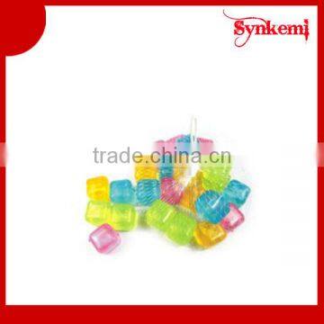 Plastic reusable ice cube