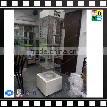 Factory Direct Sale High Quality Custom Design Acrylic Floor Stand Display Cabinet/showcase photo-5