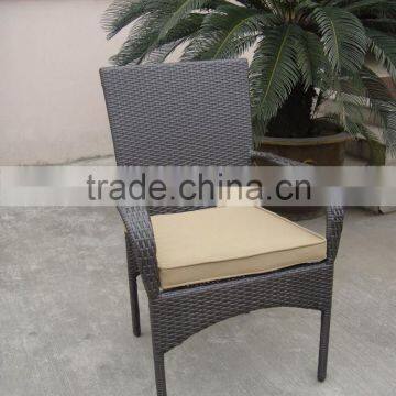 Breathable Outdoor Furniture Round Rattan Table and 4 Chairs Dining Set photo-4