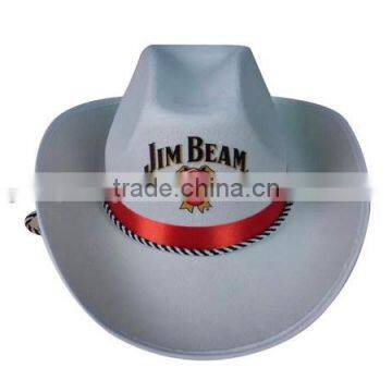 New Products Cheap Man Woman Fitted Custom Wool Fabric Cowboy Hat Blanks Wholesale Made in China photo-2