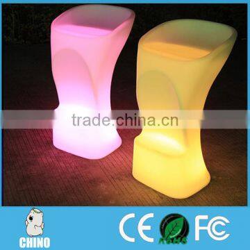 Remote control illuminated LED light up high chair