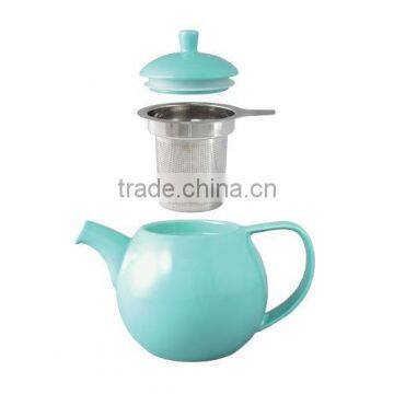 Cheap Price Ceramic Water Pot,China Wholesale Stoneware Embossed Water Pot photo-4