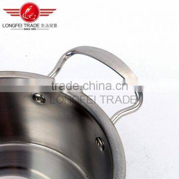 New Design 3pcs Colorized Stainless Steel Soup Pot photo-6