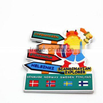 Wholesale Norway OSLO Souvenir 3d Pvc Fridge Magnet for Sale photo-2