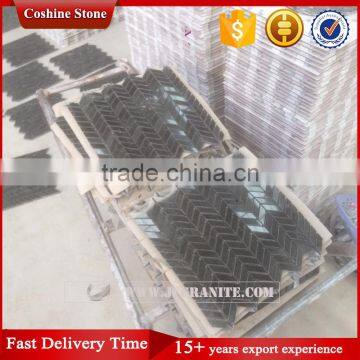 Abosulte Black Granite Mosaic Tile photo-6