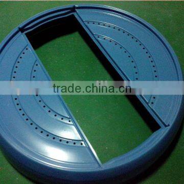 big thermoforming vacuum forming round drum cover of plastic