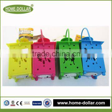 Hot Sell Professional Manufacturer Battery Operated Mini Outdoor Camping Square Plastic Lantern With Led Light photo-5