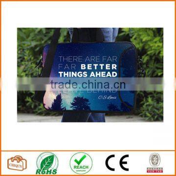 13-Inch CS Better Things Ahead Waterproof Neoprene Laptop Sleeve Case Bag Handbag With Extra Side Pocket photo-3