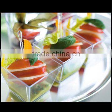 Mini Plastic 4oz Cube Cup Clear Party Dessert Square Holder,custom Plastic Party Cake Cups,custom Plastic Dessert Cups Wholesale photo-3