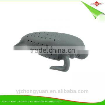 ZY-F1125 Cute Manatee Silicone Tea Leaf Strainer Infuser Diffuser photo-2