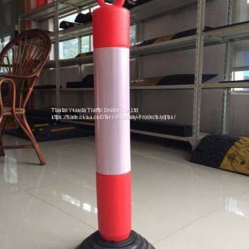 1.2M Rubber Base Flexible PE Warning Post, Delineator Post photo-5