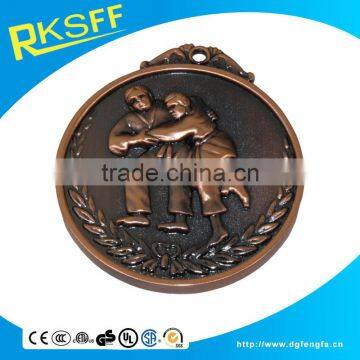 Wholesale Handmade Memorial Gifts , Metal Wrestling Medal photo-6