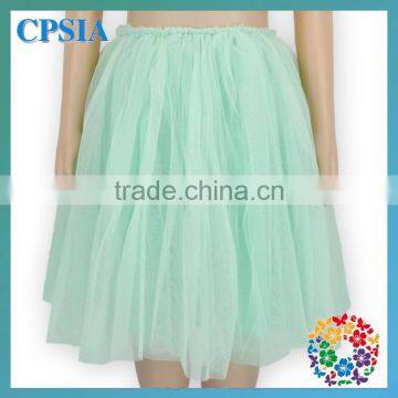 2015 Hot Sale Cheap Fresh Green Plums 3 Layers Tutu Skirts For Girls Little Girls Boutique Dresses photo-6