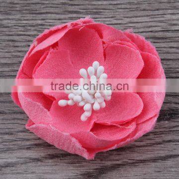 Mini Fabric Flower Clip for Kids Hair Accessories photo-6